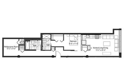 2 beds, 2 baths, 930 sqft, $2,975