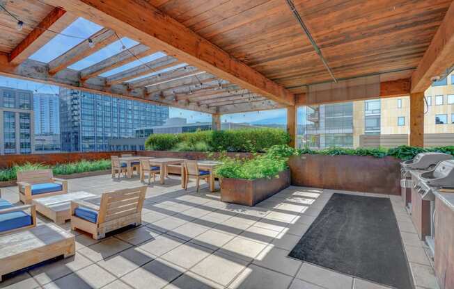 Roof Top Patio  at mResidences Portland Pearl District, Portland