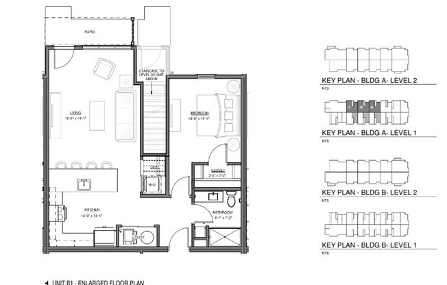 1 bed, 1 bath, 826 sqft, $1,525, Unit 1449