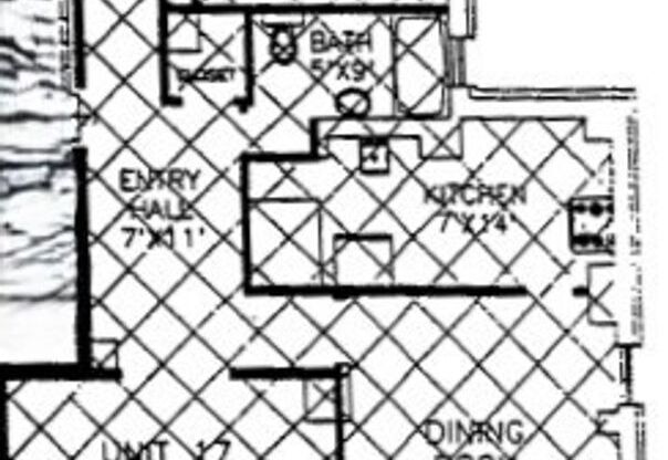 1 bed, 1 bath, 572 sqft, $1,485, Unit Old King Edward 17