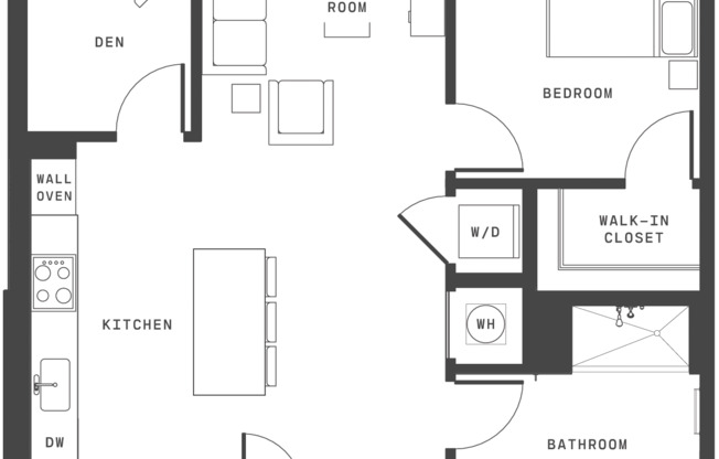 1 bed, 1 bath, 904 sqft, $3,381, Unit 3312