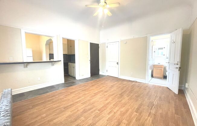 Studio, 1 bath, $850, Unit 1