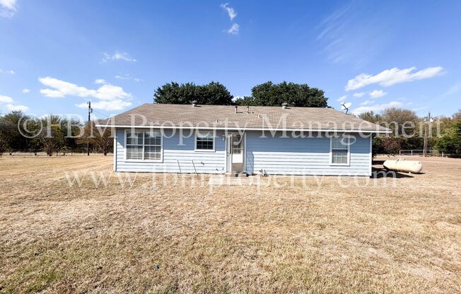 9008 NE County RD 2140 - Cute Country 3 Bedroom, 2 Bathroom Home located in Karens, TX on 1 Acre Lot.