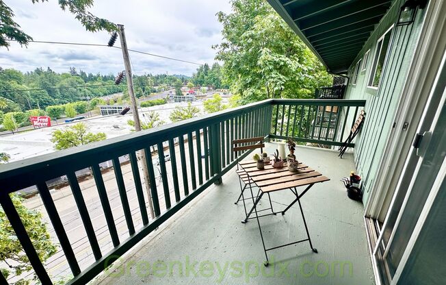 Two bedroom one bathroom condo in Southwest available July 1