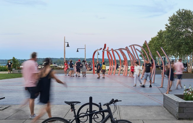 Enjoy Outdoor Art at the Old Town Alexandria Waterfront; Just Minutes From Your Front Door