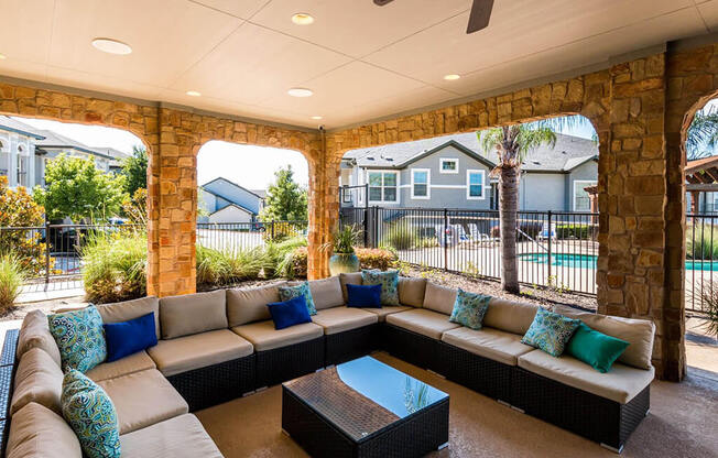 Posh Resident Lounge at Villages of Briggs Ranch, San Antonio, TX, 78245