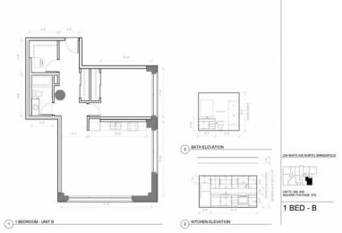 1 bed, 1 bath, 819 sqft, $1,605