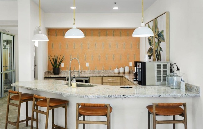 Desert Mirage Apartment Homes Clubhouse Kitchen