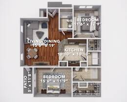 Partner-provided photo for $1825 unit