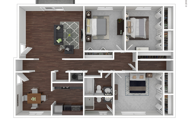 3 beds, 2 baths, 1,327 sqft, $1,455