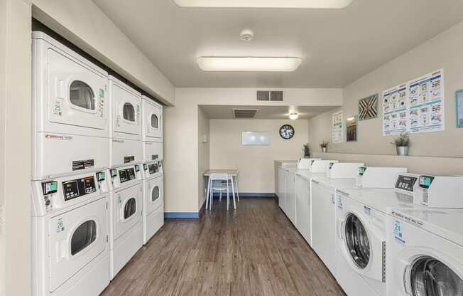 Washer and Dryer at Copper Point Apartments in Mesa Arizona