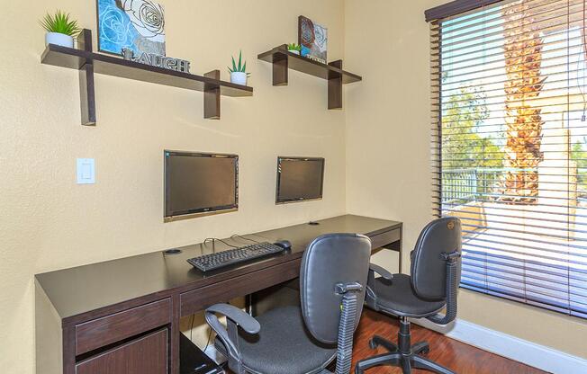 a desktop computer sitting on top of a desk