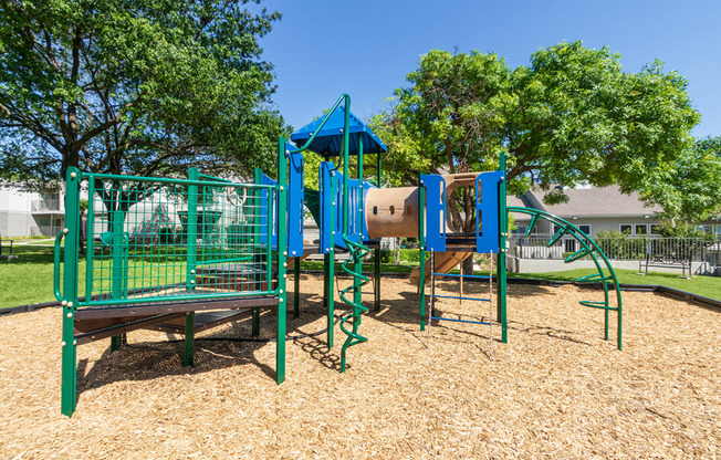 This is a photo of the playground at The Biltmore Apartments, in Dallas, TX.