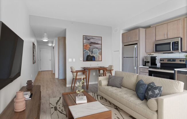 Studio, 1 bath, 545 sqft, $1,630, Unit 505