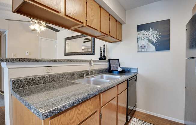 Granite Countertop Kitchen at Bardin Oaks, Arlington, 76018