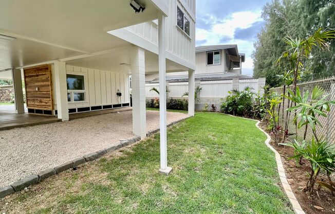 FULLY FURNISHED, STUNNING, BRAND NEW CONSTRUCTION,  Haleiwa Home for Rent! BEACH VIEWS!