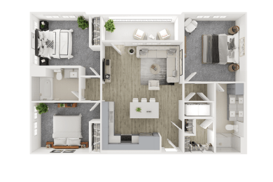 3 beds, 2 baths, 1,139 sqft, $3,077