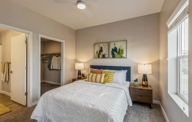 Bedroom at Parq Crossing Apartments