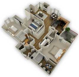 3 beds, 2 baths, 1,338 sqft, $1,955