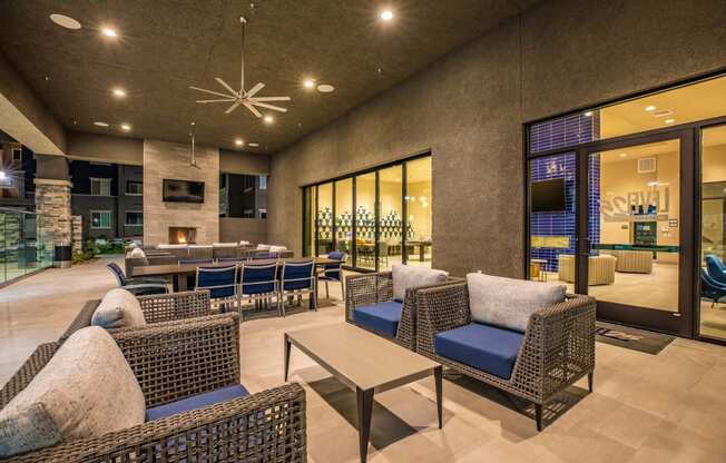 Living room interior at Level 25 at Sunset by Picerne, Nevada