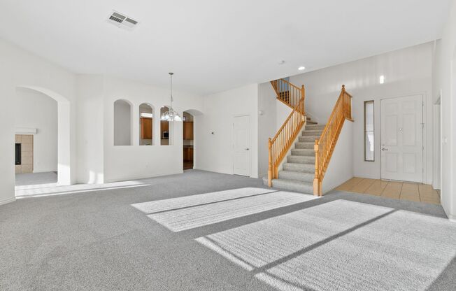 WOW! 4 Bed, 3 Bath, 3 Car Grg, Loft, Balcony & Huge Backyard