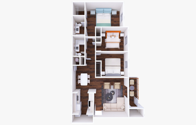 3 beds, 2 baths, 1,190 sqft, $1,612