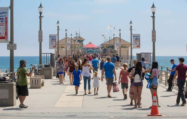 Gorgeous Huntington Beach Pier near Boardwalk by Windsor, 7461 Edinger Ave., CA