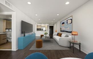 Living Room looking into Kitchen