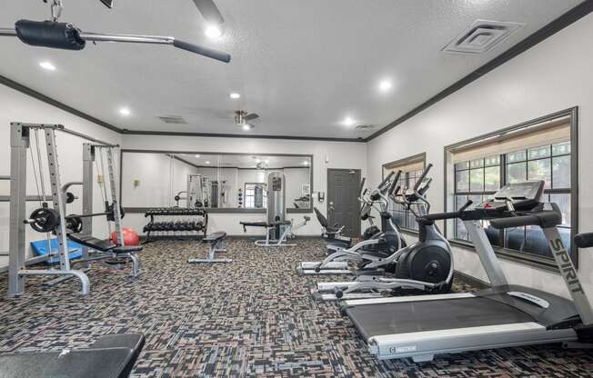 the estates at tanglewood|fitness room