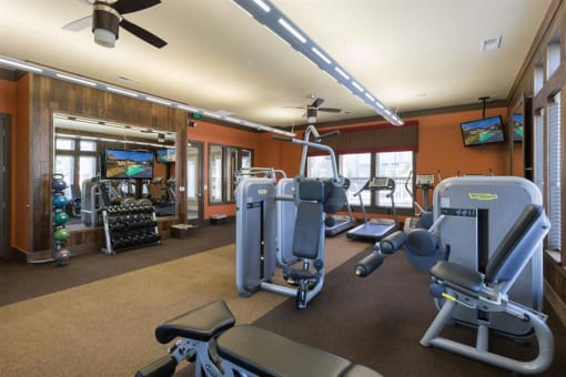 Modern Fitness Center at Berkshire Aspen Grove, Colorado