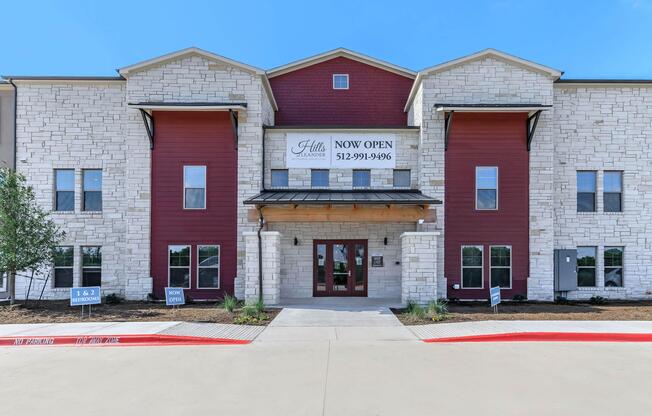 a large brick building