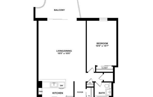 1 bed, 1 bath, 730 sqft, $4,829