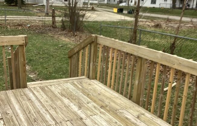 Front Porch and Back Deck