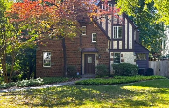 Wesley Heights Tudor on 1/3 Acre