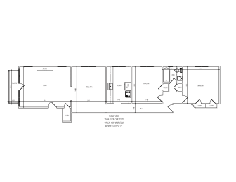 2 beds, 1 bath, 1,258 sqft, $1,150