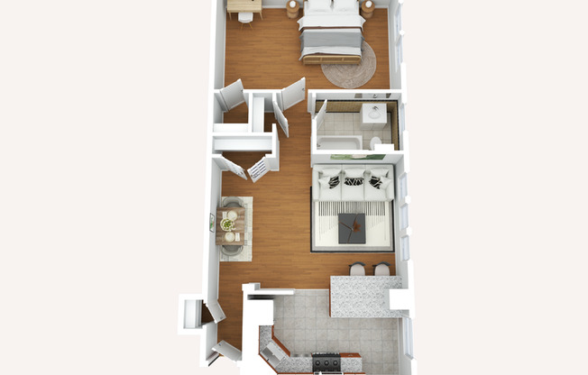 1 bed, 1 bath, 680 sqft, $1,875, Unit 303B