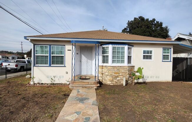 Remodel 2-Bed, 1-Bath corner lot Home for Rent in Pomona