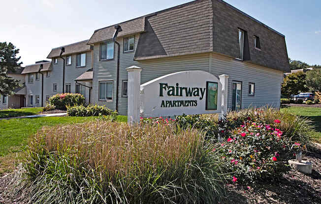 Property exterior at Fairway Apartments in Ralston, NE