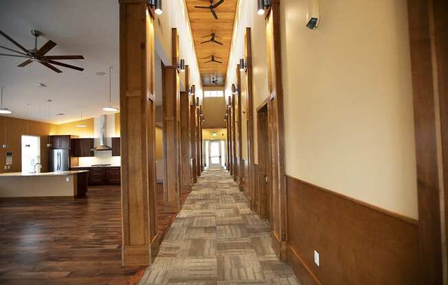 Hallway View at Cedar Place Apartments, Cedarburg