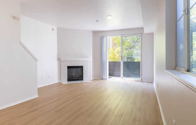 Living Room with Hard Surface Flooring