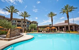 Pool Sundeck at Las Vegas Apartments near I-215