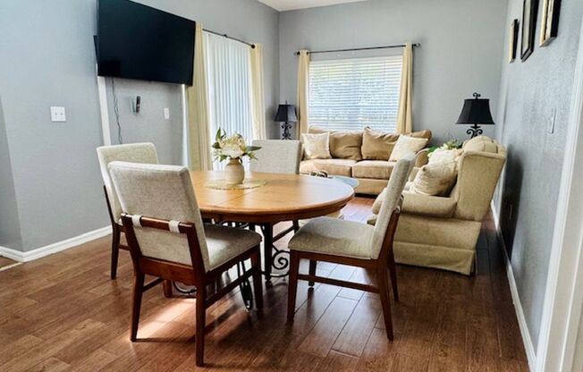 Fully Furnished 4 Bedroom 3 Bath Townhome Next to the Clubhouse - 12 month Rental