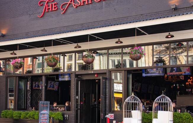 the outside of the ashford restaurant in the city at One Ten Apartments, Jersey City , NJ, 07310