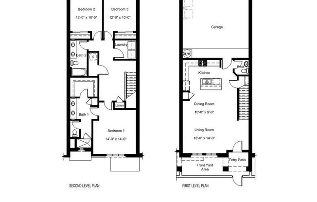 3 beds, 2.5 baths, $2,195, Unit # 22