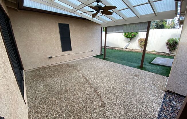 5 Rooms, Great Covered Patio!!