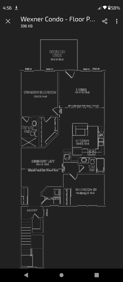 2 beds, 2 baths, 1,384 sqft, $1,799, Unit #1