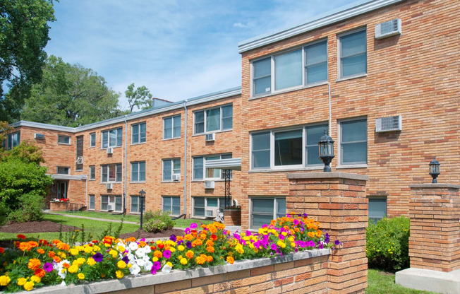 exterior and flowers