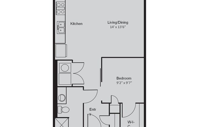 1 bed, 1 bath, 615 sqft, $1,395, Unit 3250-105