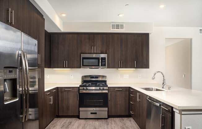 Kitchen at Lakeview 88, Spring Valley California