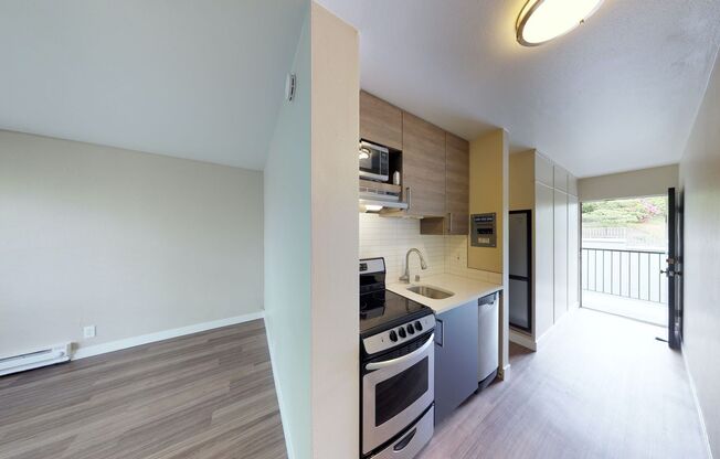 Studio, 1 bath, 355 sqft, $1,350, Unit 405
